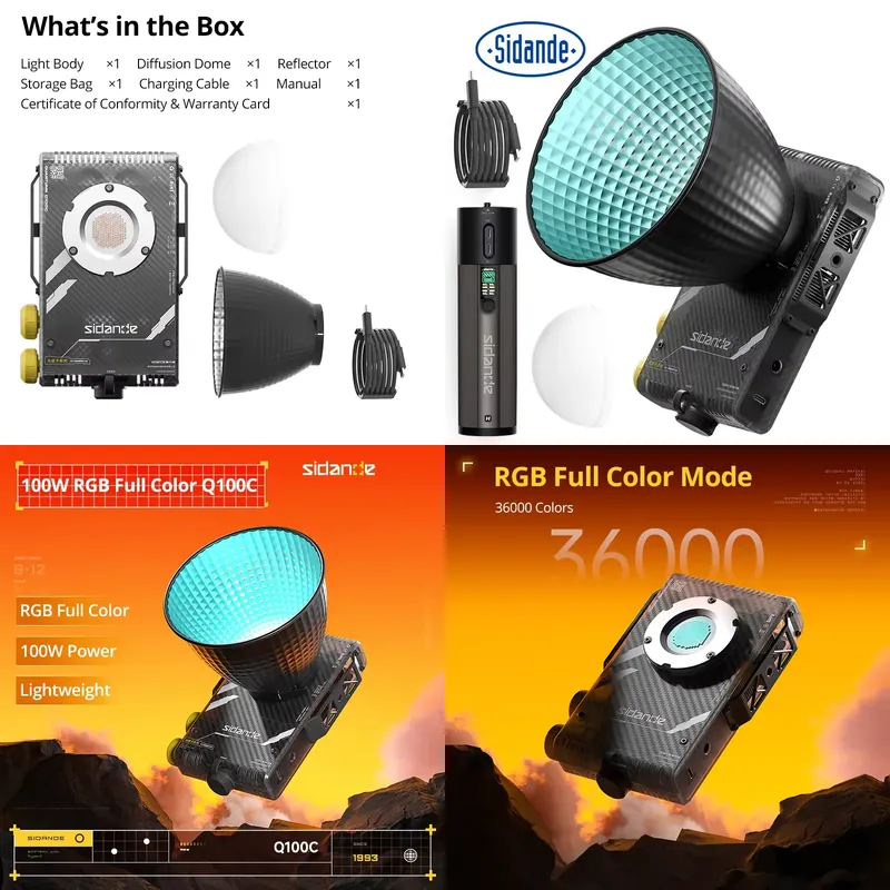 Photography And Lighting - Фотосветильник Brand For Sidande Q100C Q100Lite,
