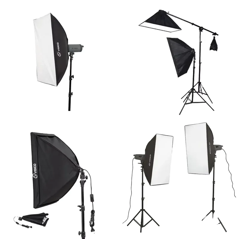 Photography And Lighting - Высококачественная портативная фотостудия: студийный свет, черный