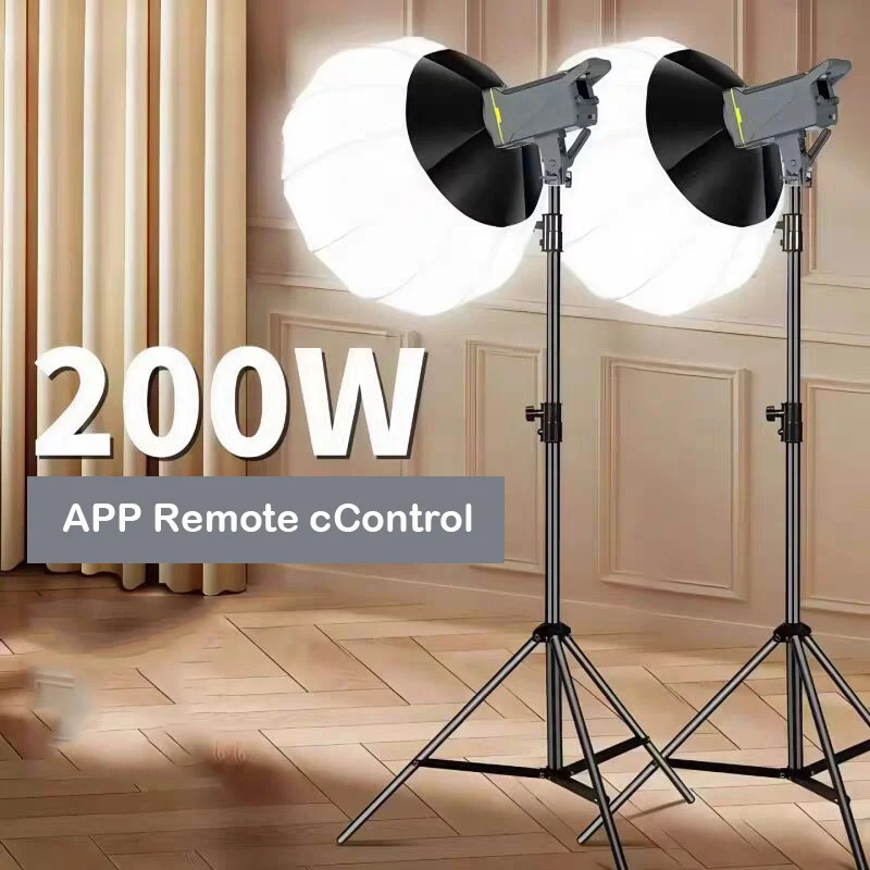 Photography Lighting Uk - Комплект освещения для фотосъемки: Светодиодный COB-светильник