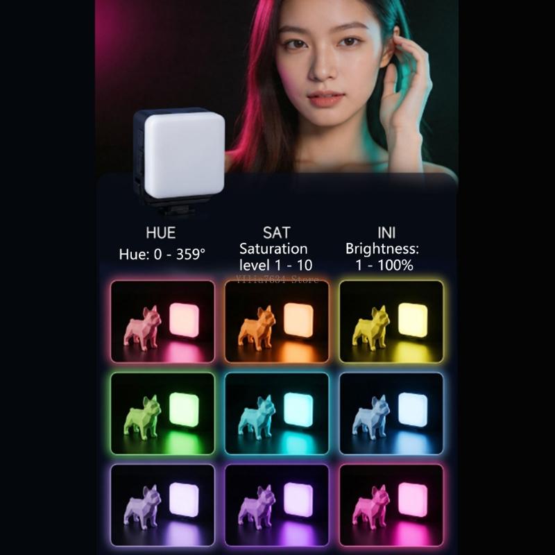 Photography Lighting Reference - Светодиодный светильник для видеокамеры, 3000K-7000K, заполняющий