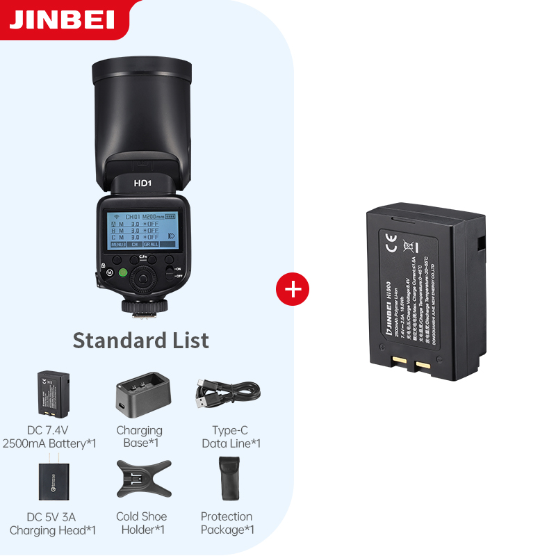 Фотовспышка JINBEI HD-1 с круг – обзор и цена Photography And Lighting