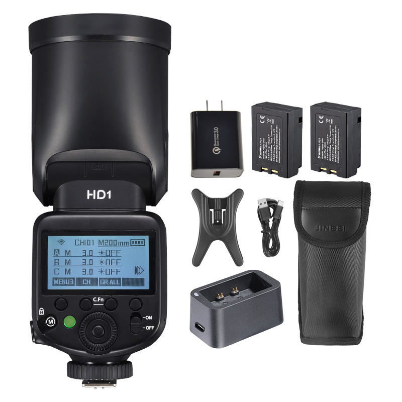 Фотовспышка JINBEI HD-1 с круг – обзор и цена Photography And Lighting