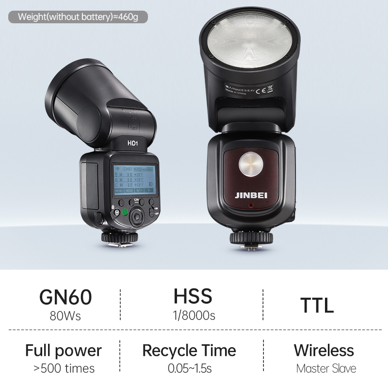 Фотовспышка JINBEI HD-1 с круг – обзор и цена Photography And Lighting